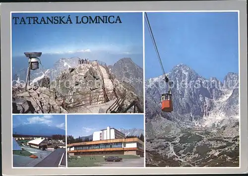 Tatranska Lomnica Seilbahn Kat. Tschechische Republik