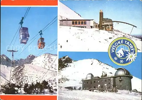 Vysoke Tatry Seilbahn Kat. Slowakische Republik