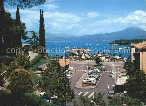 Peschiera Lago di Garda Hafenpartie Kat. Lago di Garda Italien