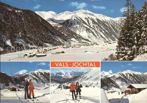 Vals Muehlbach Suedtirol Jochtal Skigebiet Schlepplifte
