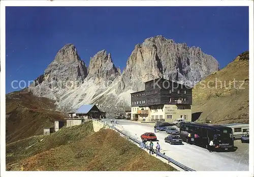 Passo Sella mit Sellajoch Kat. Italien