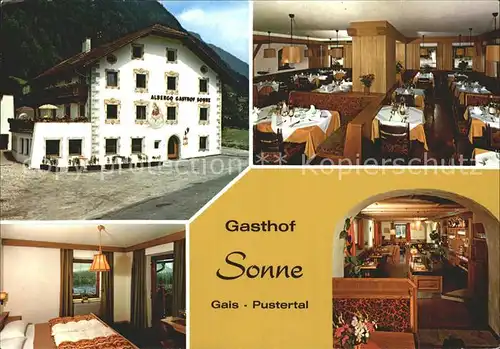 Gais Taufers Gasthof Sonne