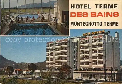 Montegrotto Terme Hotel Terme des Bains Kat. 