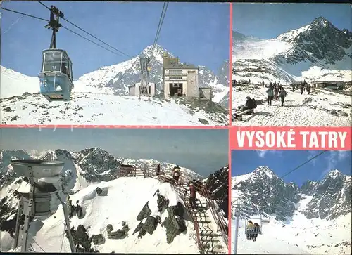 Vysoke Tatry Seilbahn  Kat. Slowakische Republik