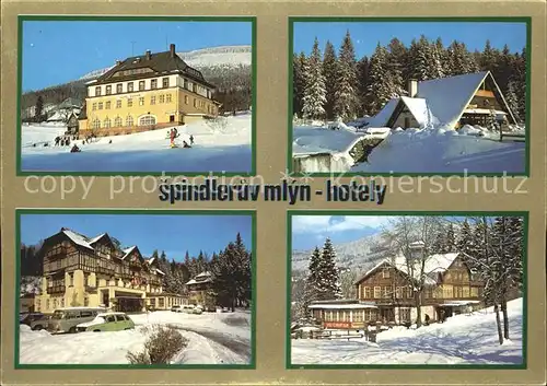 Krkonose Spindleruv Mlyn Hotel Skigebiet Kat. Polen