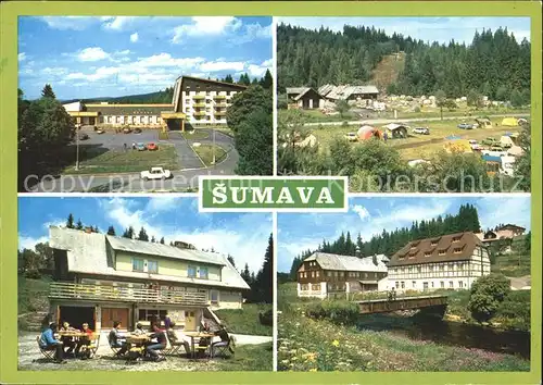 Sumava Boehmerwald Hotel Sumava und Ziata Stezka Kat. Tschechische Republik