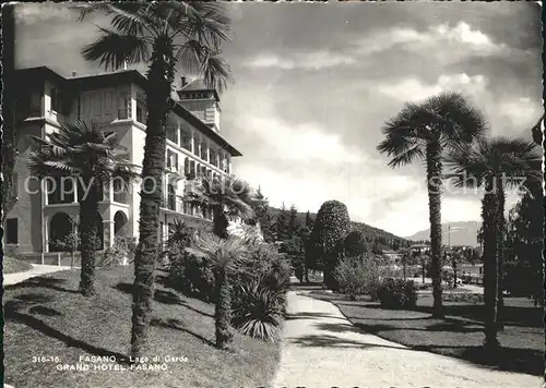 Fasano di Gardone Grandhotel Fasano Kat. Brescia