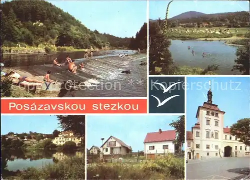 Posazavskou Stezkou Flussbad