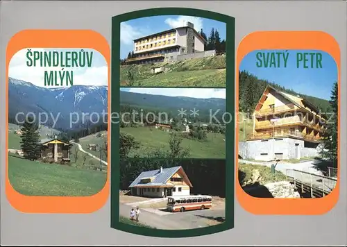 Spindleruv Mlyn Spindlermuehle Svaty Petr Krkonose Kat. Trutnov