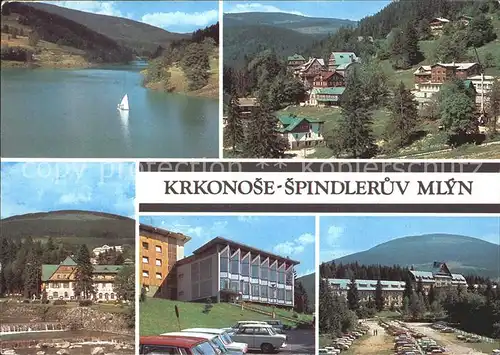 Spindleruv Mlyn Spindlermuehle Krkonose Fluss See Kat. Trutnov