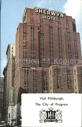 Pittsburg Pennsylvania Sherwyn Hotel / United States /