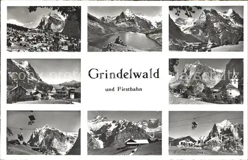 Grindelwald mit Firstbahn Kat. Grindelwald