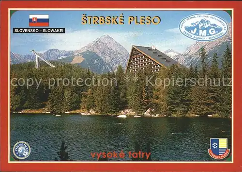 Strbske Pleso Vysoke Tatry  Kat. Tschirmer See Vysoke Tatry