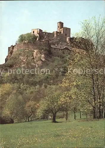 Strekov Burg Hrad Kat. Tschechische Republik