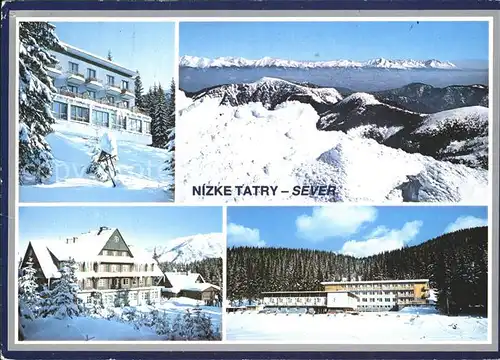 Nizke Tatry Sever Hotel Druzba  Kat. Slowakische Republik