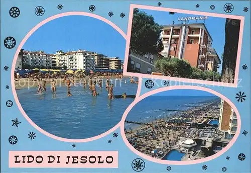 Lido di Jesolo Strand und Hotel Panorama Kat. Italien