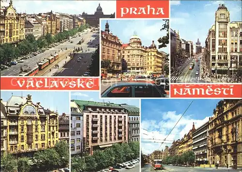 Praha Prahy Prague Vaclavske Namesti Kat. Praha