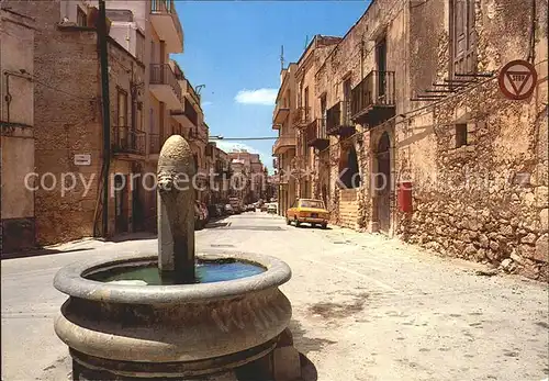 Calatafimi Segesta Fontana di corso Vittorio Emanuele