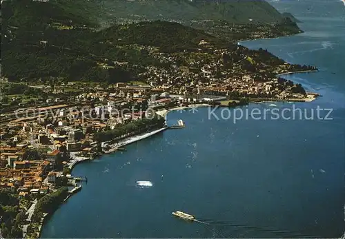 Luino Fliegeraufnahme Lago Maggiore Kat. Lago Maggiore