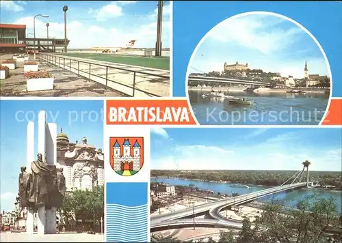 Bratislava Brug Bruecke Denkmal / Polen /Polen