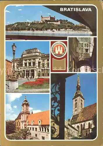 Bratislava Kirchen Burg / Polen /Polen