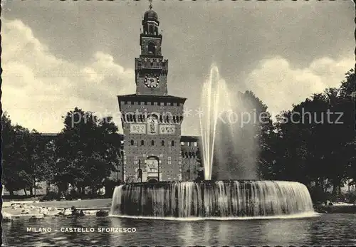 Milano Castello Sforzesco Kat. Italien