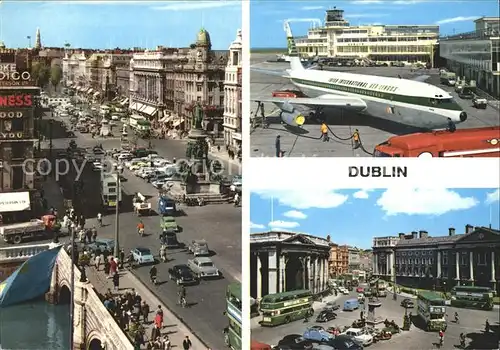 Dublin Ireland Flughafen und Strassenpartien Kat. United Kingdom
