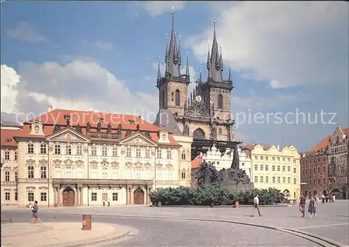 Praha Prahy Prague Altstaedter Ring mit Teynkirche Kat. Praha