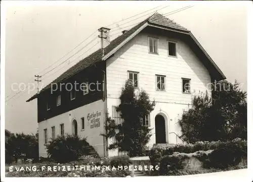 Salzburg Oesterreich Evangelisches Freizeitheim Kampesberg Kat. Salzburg