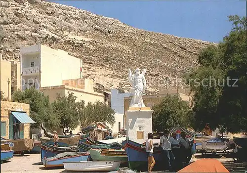 Gozo Malta Fisching Boats Xlendi  Kat. Malta