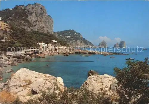 Capri Marina Piccola Monte Castiglione Kat. Golfo di Napoli