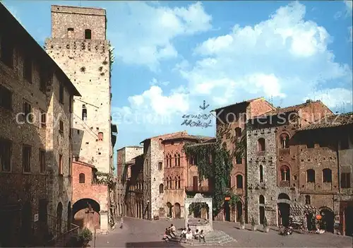 San Gimignano Zisternenplatz