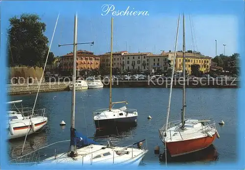 Peschiera Yachthafen  Kat. Lago di Garda Italien