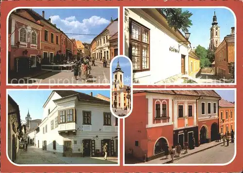 Szentendre Teilansichten  Kat. Szentendre