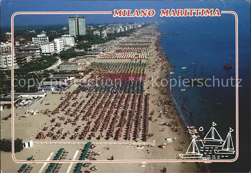 Milano Marittima Fliegeraufnahme Kat. Cervia