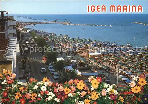 Igea Marina Strand  Kat. Bellaria Igea Marina