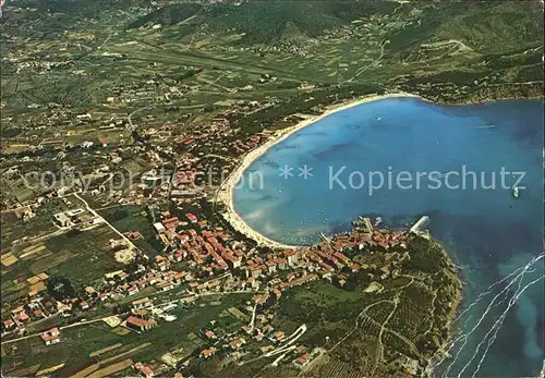 Marina di Campo Fliegeraufnahme Kat. Italien