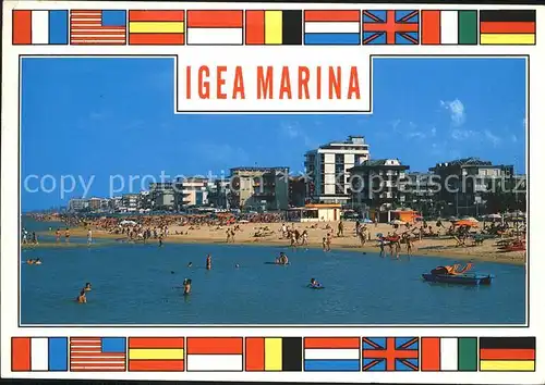 Igea Marina Strand Kat. Bellaria Igea Marina