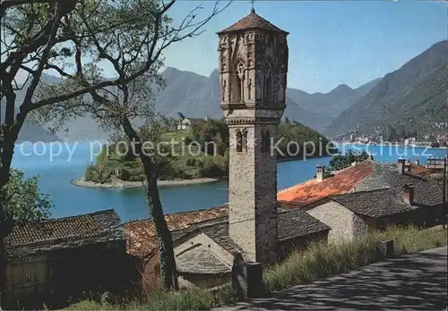 Ossuccio Glockenturm Insel Comacina 
