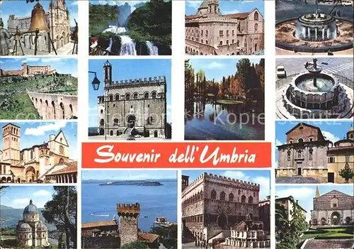 Assisi Umbria Kirche Trum Brunnen Kat. Assisi