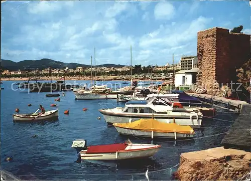 San Feliu de Guixols Hafen Kat. Baix Emporda