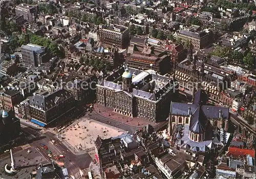 Amsterdam Niederlande Fliegeraufnahme mit Kirche Kat. Amsterdam