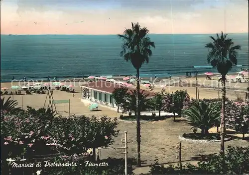 Fiumetto Pietrasanta Strand Kat. Italien