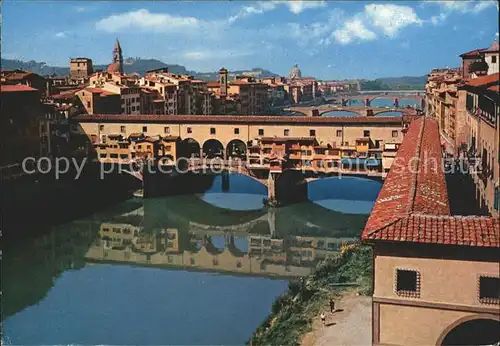 Firenze Toscana Alte Bruecke Kat. Firenze