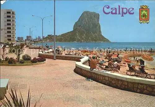 Calpe Playa y Penon de Ifach Kat. Alicante