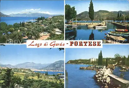 Portese del Garda Hafen Kat. Lago di Garda