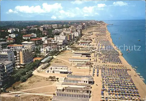 Milano Marittima Fliegeraufnahme Strand Kat. Cervia