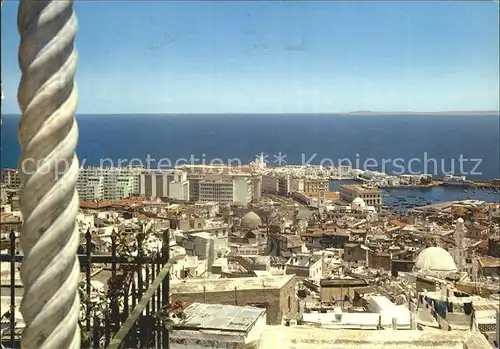 Alger Algerien mit Casbah / Algier Algerien /