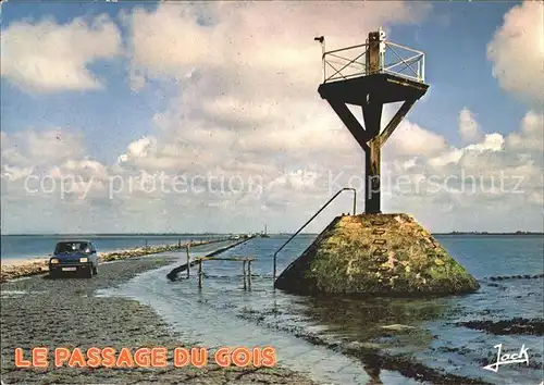 Ile de Noirmoutier Le Passage du Gois Kat. Noirmoutier en l Ile