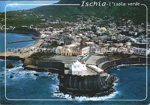 Ischia Fliegeraufnahme Forio Kat. 